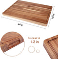 Non-Slip Acacia Wood Cutting Board