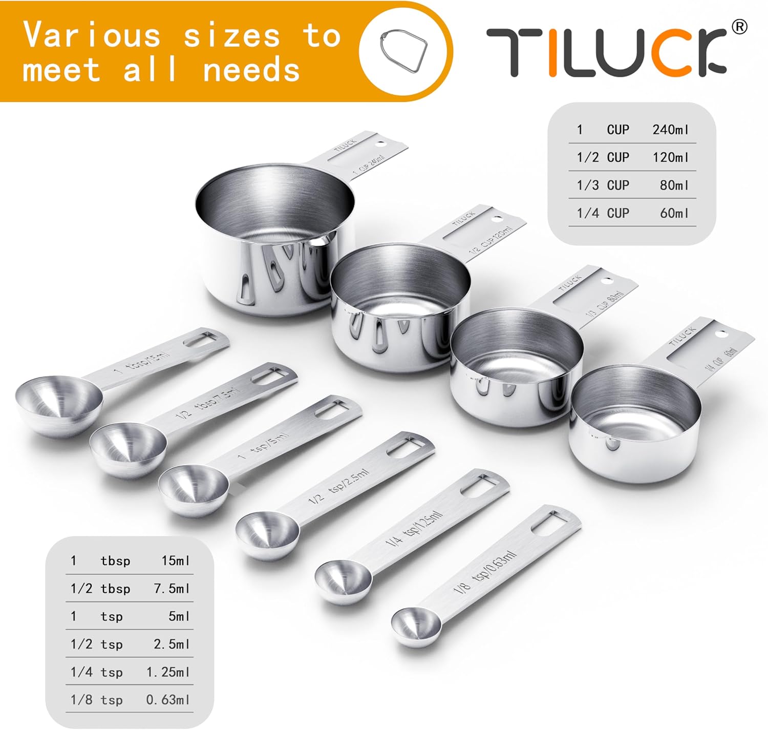 Measuring Cups & Spoons Set
