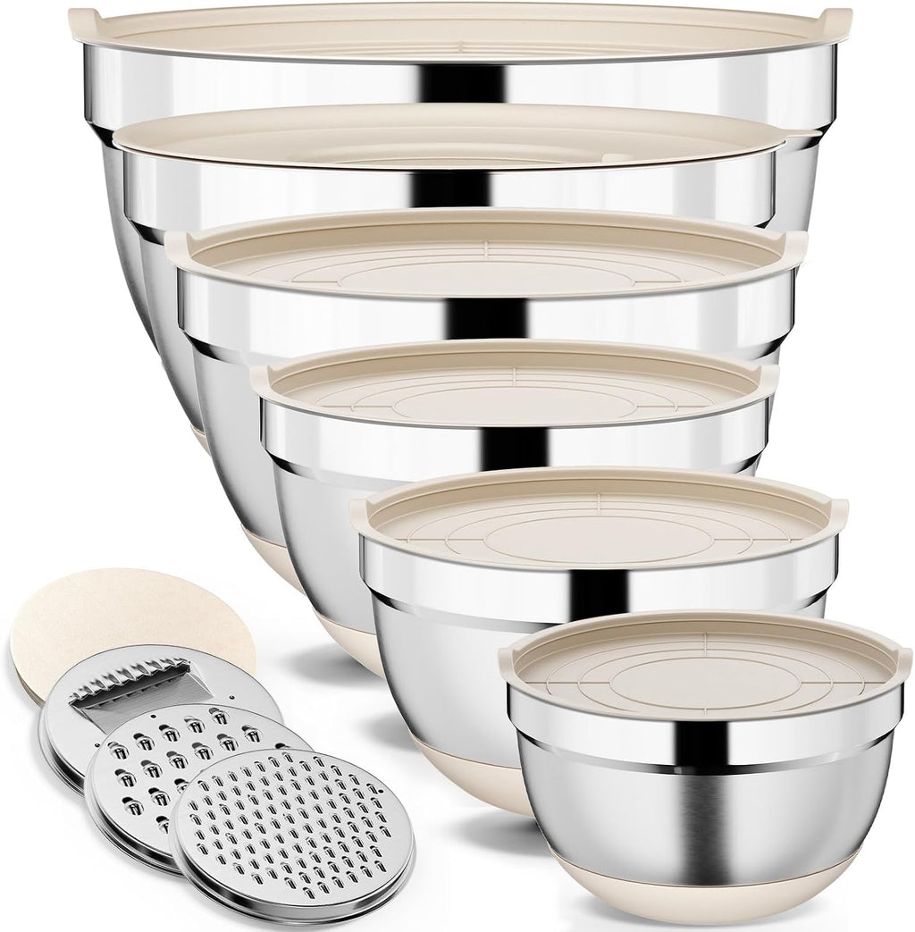 Stainless Steel Mixing Bowls Set
