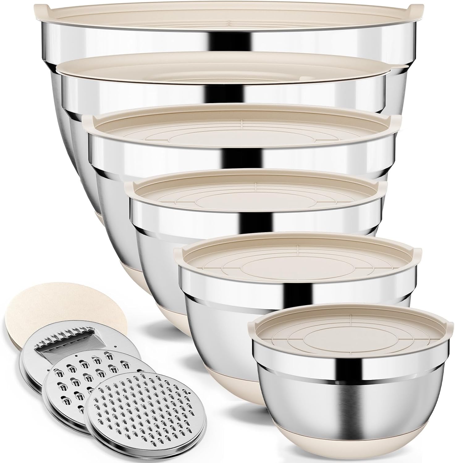 Stainless Steel Mixing Bowls Set