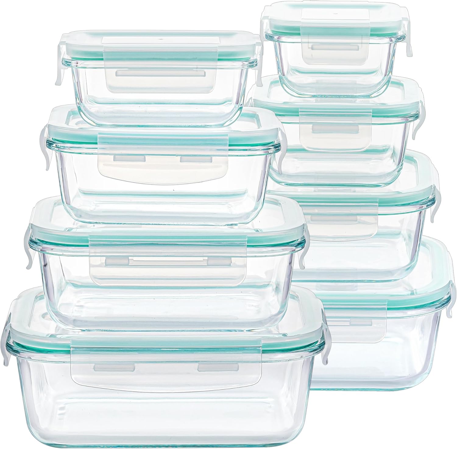 Glass Food Storage Containers Set