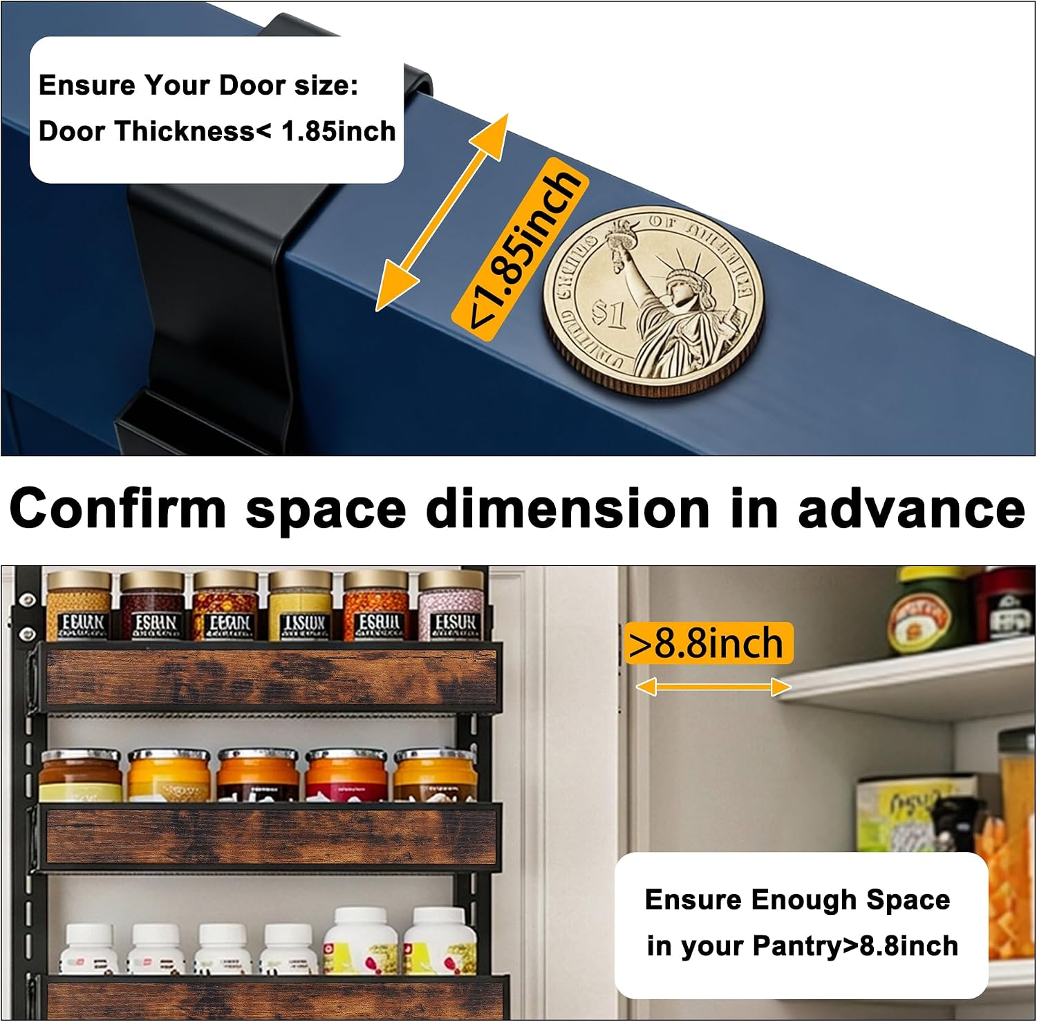 Over-the-Door Pantry Organizer