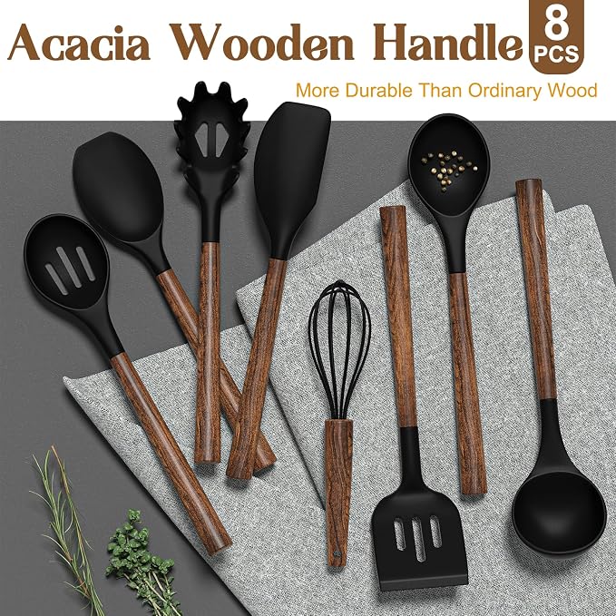 Silicone Cooking Utensils Set